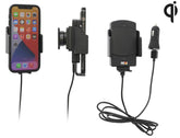 Brodit adjustible Qi mount/charger 61-83/6-11mm USB sig plug